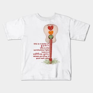 State of Grace, Taylor Inspired Red Kids T-Shirt